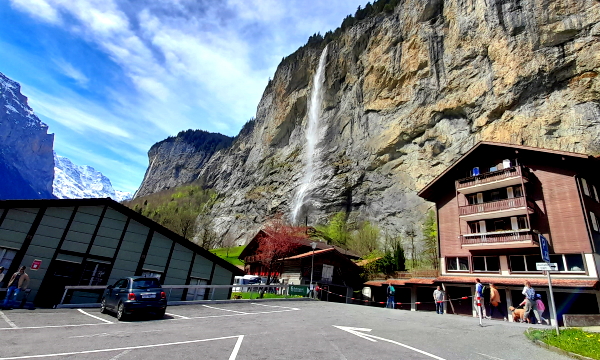 Waterfall, Bernese Oberland