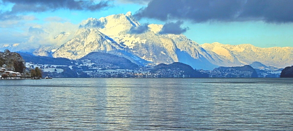 Lake Thun in Switzerland