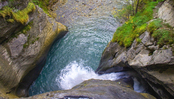 Trümmelbach Falls, Bernese Oberland, Switzerland