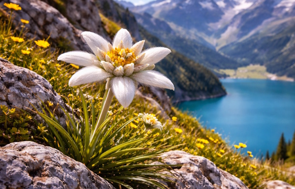 Edelweiss (Leontopodium alpinum)