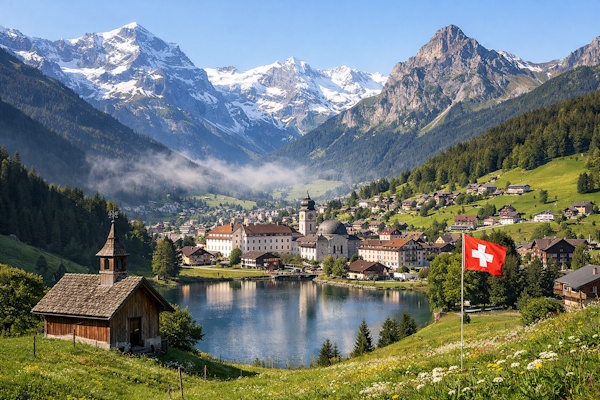 Engelberg - AI-generated image